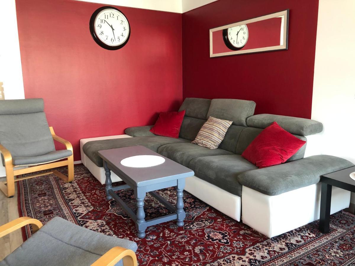 Bedinreims "Burgundy Bottle" 110M2 Exceptional, 4 Chambres Doubles, 2 Bain, Free Park & Wifi, Tout Equipe Luaran gambar